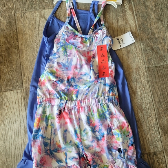 Girls Size 10-12 New Dress & Romper Set - Picture 3 of 4